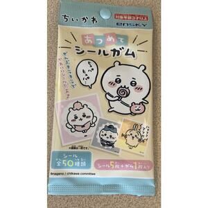 Chiikawa Blind Pack 5 Piece Sticker With Gum Ensky Brand New US Seller
